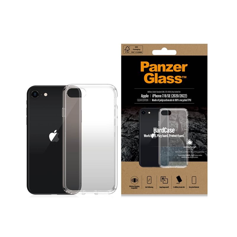 PanzerGlass iPhone 7 Hardcase Transparent - Mobilskal
