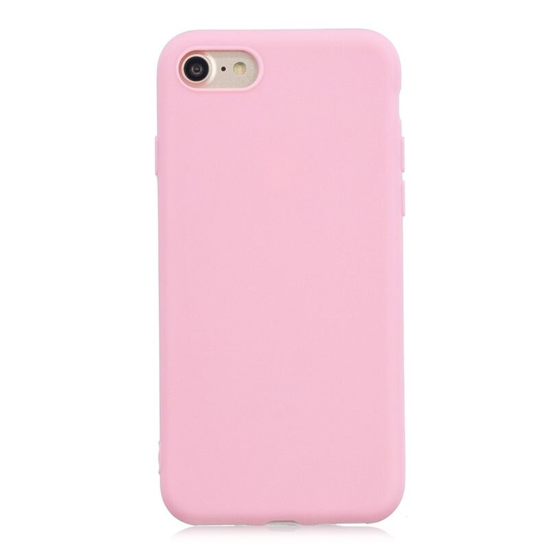 TPU Skal iPhone 7 Rosa - Mobilskal av hög kvalitet