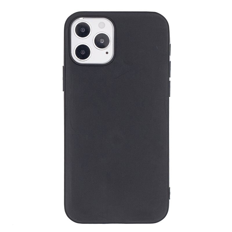 TPU Skal iPhone 12/iPhone 12 Pro Svart - Mobilskal av hög kvalitet