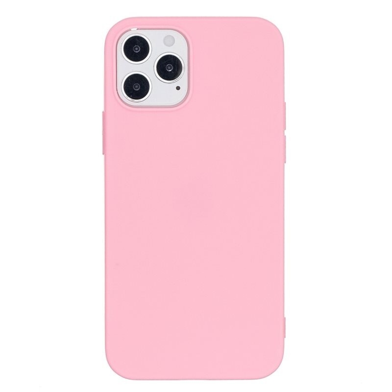 TPU Skal iPhone 12/iPhone 12 Pro Rosa - Mobilskal av hög kvalitet