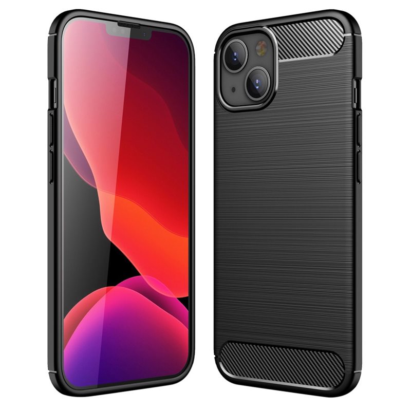 tectTech iPhone 13 Skal TPU Brushed Svart - Mobilskal i snygg design