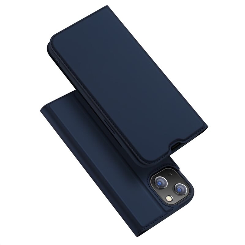 Dux Ducis Skin Pro Series Fodral iPhone 13 - Blå - Tunt mobilfodral med korthållare