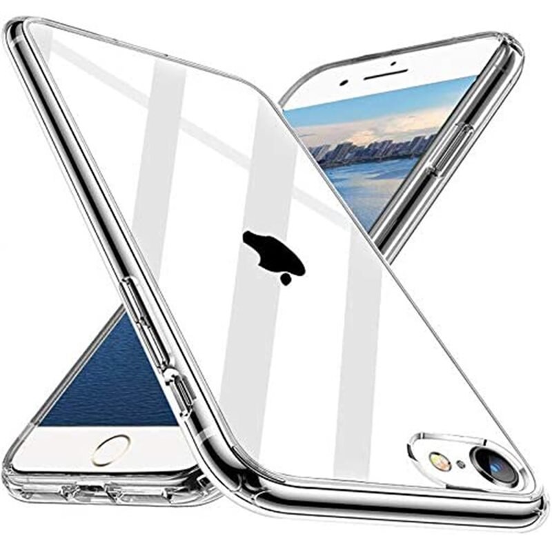 Mjukskal TPU iPhone 8 transparent - Mobilskal