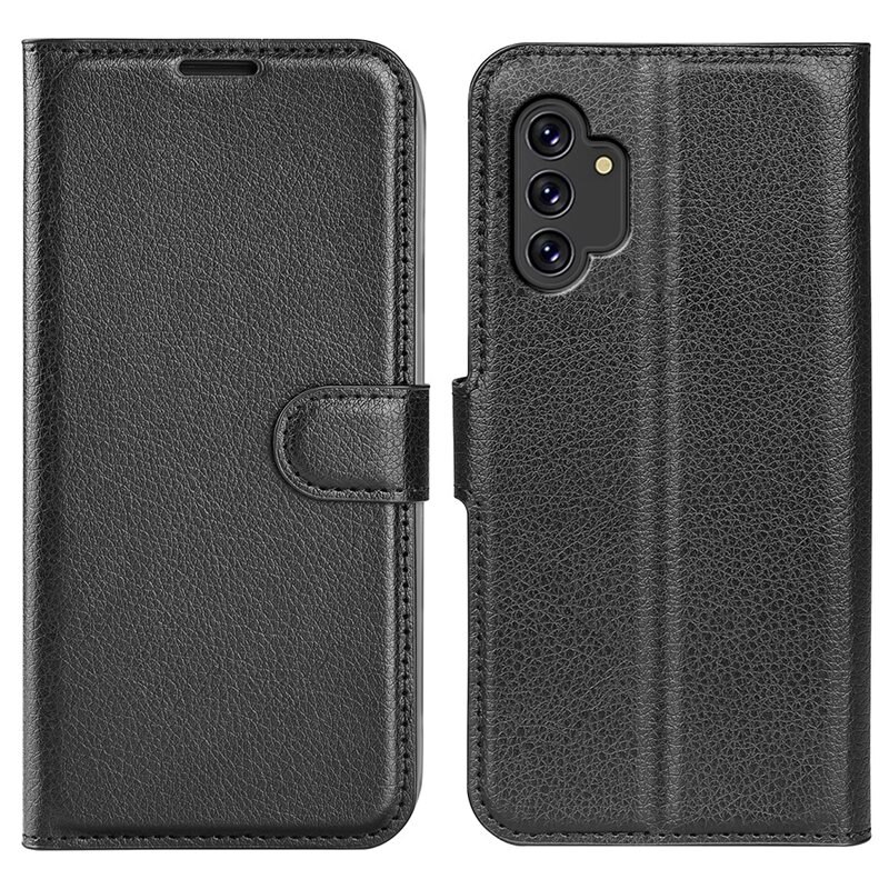 Mobilfodral Samsung Galaxy A13 Svart - Praktiskt plånboksfodral med plats för sedlar och kort