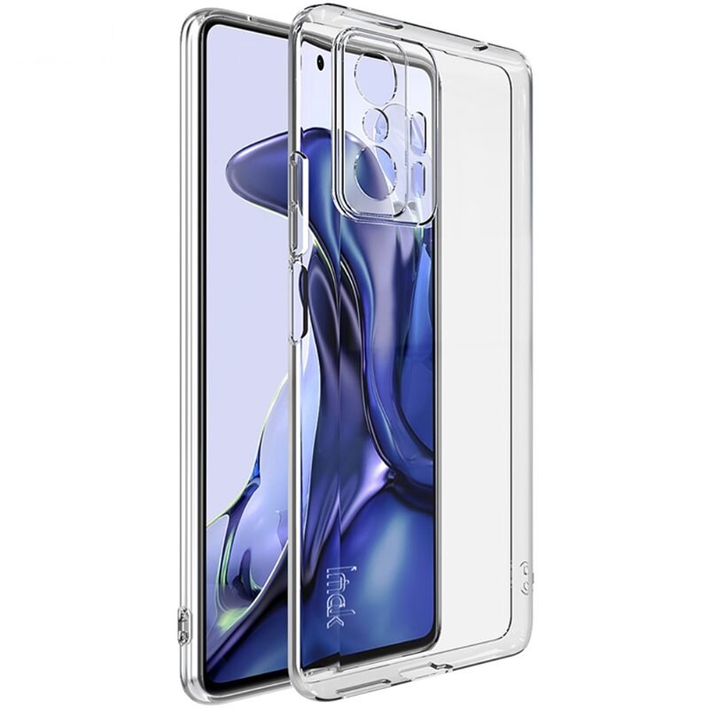 Imak TPU Skal Xiaomi 11T/11T Pro Genomskinlig - Snyggt mobilskal - Skyddar din mobil från skador och slitage