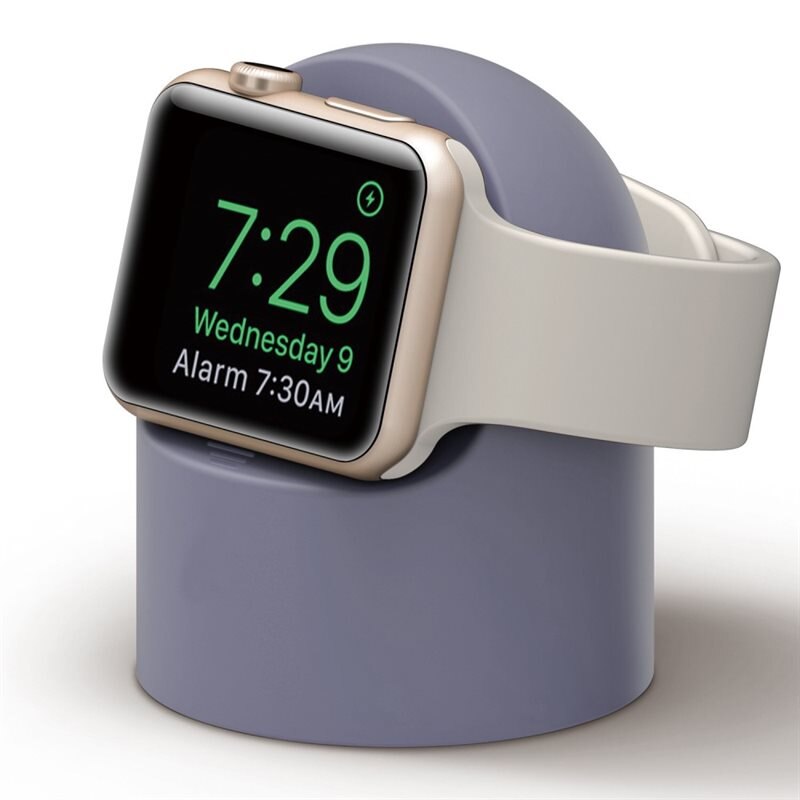 Laddningsställ Apple Watch ljusblå - Praktiskt ställ