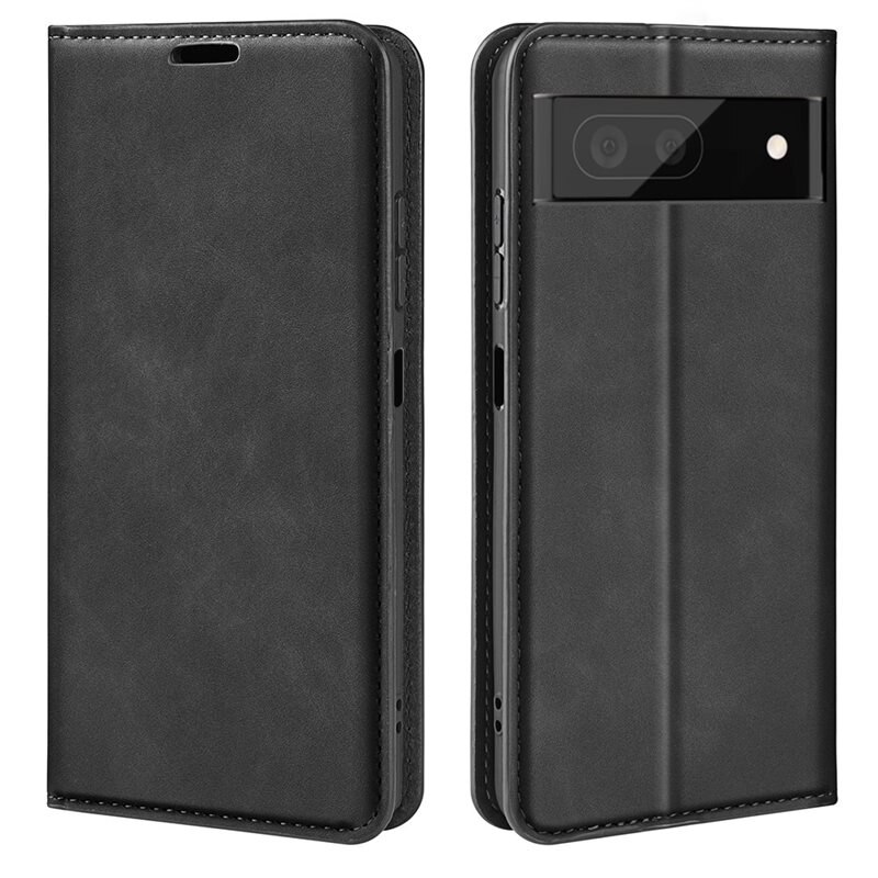 Google Pixel 7 Pro Slim Mobilfodral Svart - Plånboksfodral i slimmad design