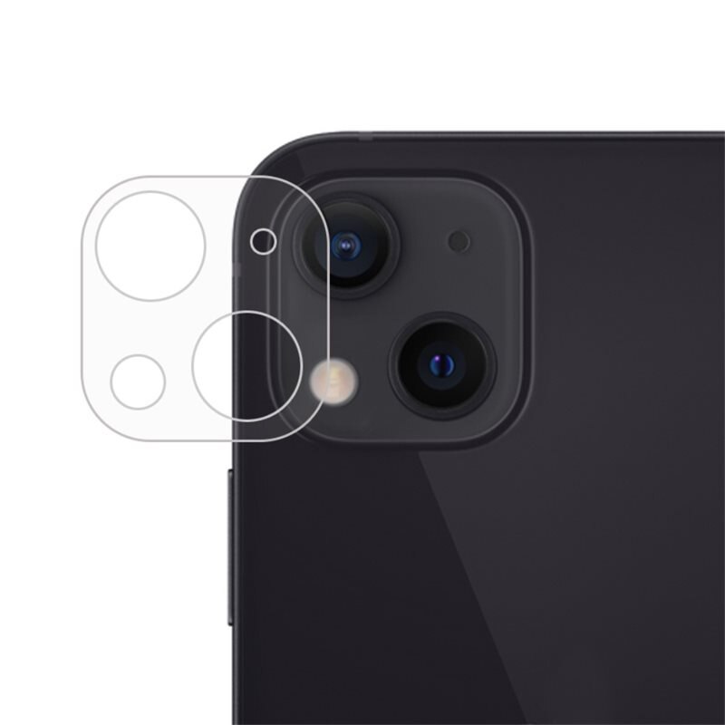 Härdat Glas Linsskydd iPhone 13 - Heltäckande kameraskydd i härdat glas