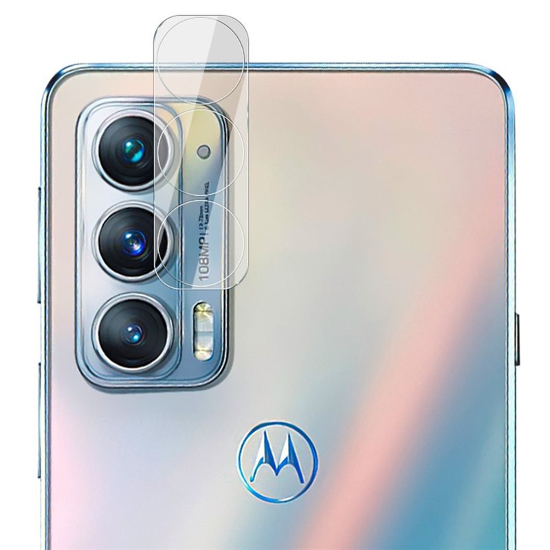 Imak Härdat Glas 0.2mm Linsskydd Motorola Edge 20 Genomskinlig - Kameraskydd