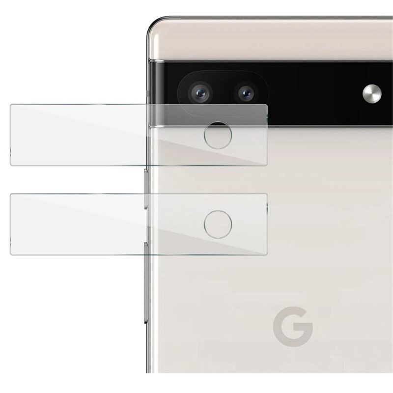 Härdat Glas Linsskydd Google Pixel 6a (2-pack) - Kameraskydd