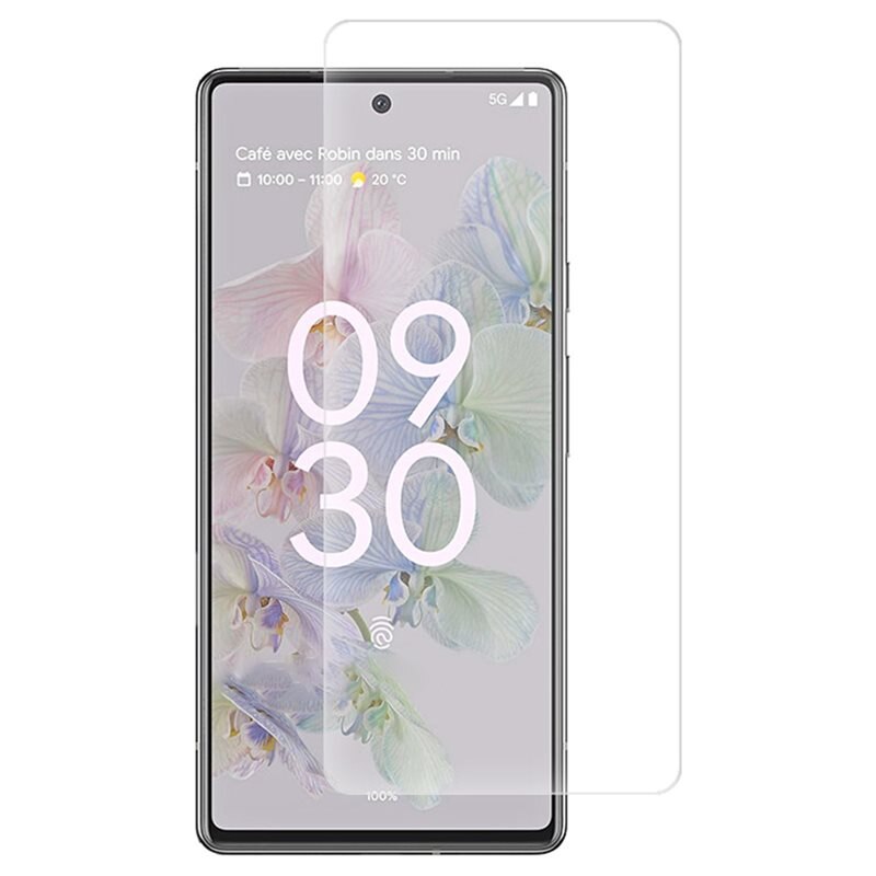 Google Pixel 6a Skärmskydd Härdat Glas 0.3mm - Tunt skärmskydd i tåligt härdat glas