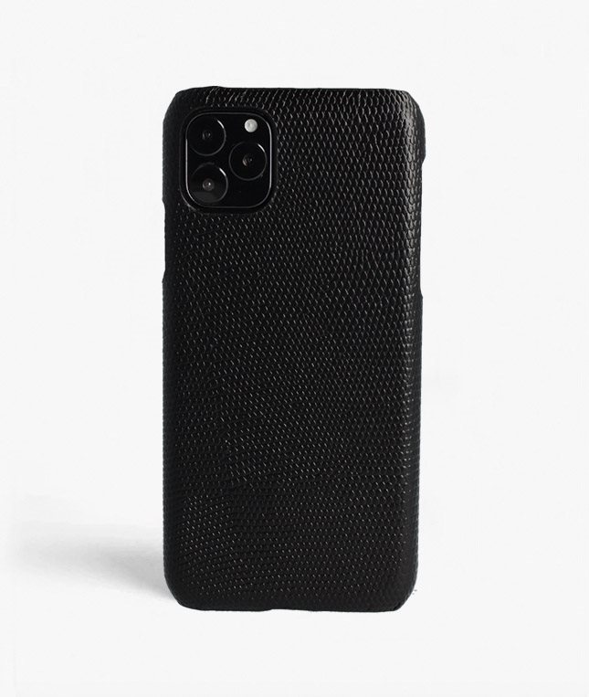 The Case Factory Skal iPhone 11 Pro Max Lizard Svart