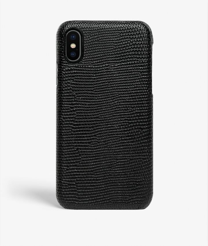 The Case Factory Skal iPhone Xs Max Lizard Black