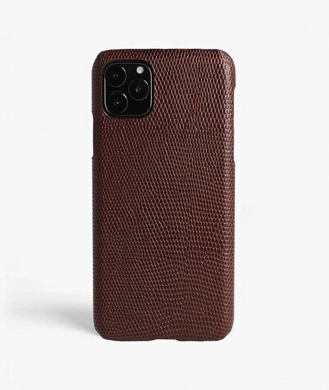 The Case Factory Skal iPhone 11 Pro Max Lizard Brun
