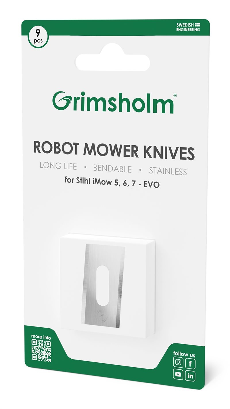 Grimsholm 9-pack Knivar till Stihl iMow 6 EVO