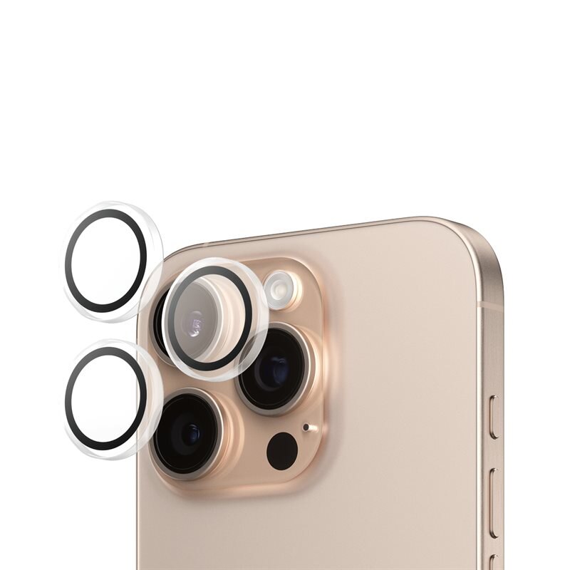 PanzerGlass iPhone 16 Pro Max Hoops Camera Lens Protector Genomskinlig