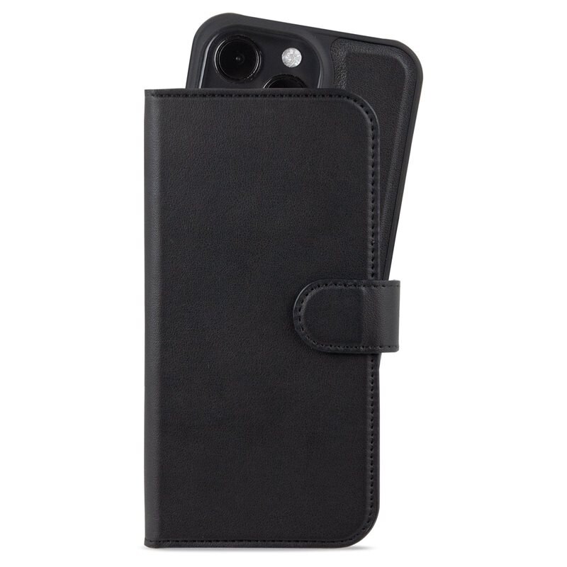 Holdit Plånboksfodral Magnet Plus iPhone 16 Pro Max svart