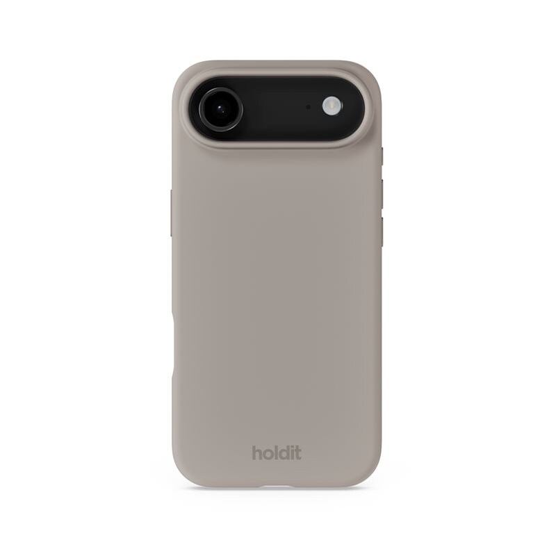 Holdit Silikonskal iPhone Air Taupe - Trendigt skal i färg