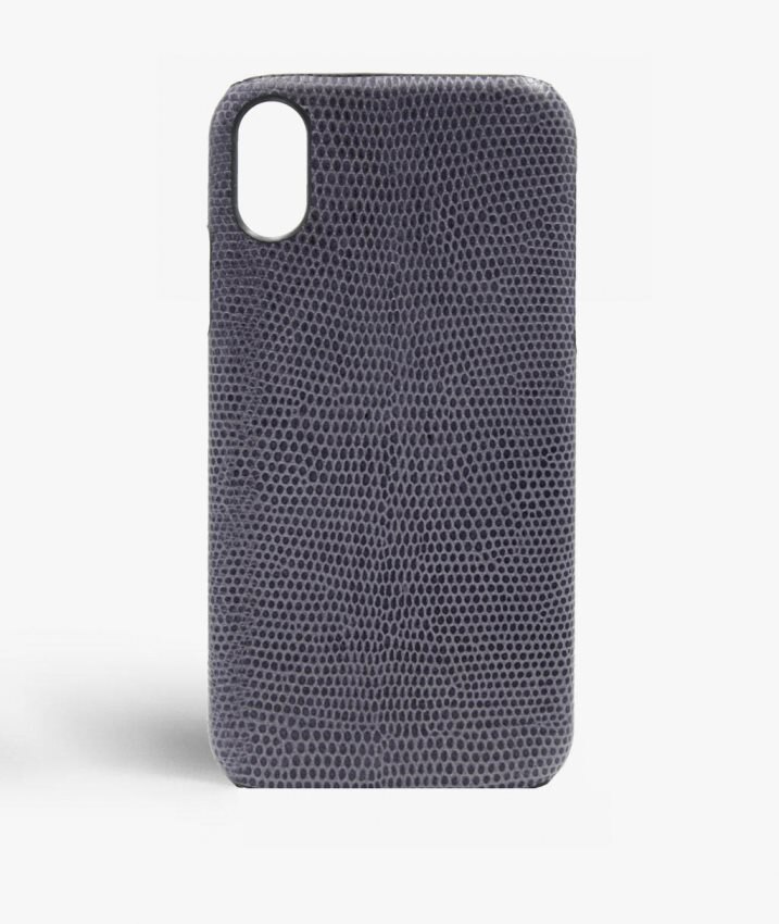 The Case Factory Skal iPhone Xs Max Lizard Navy