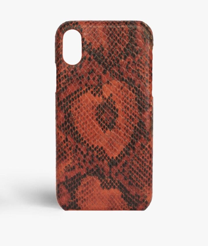 The Case Factory Skal iPhone Xs Max Snake Lava