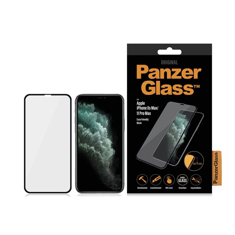 PanzerGlass iPhone 11 Pro Max Screen Protector Edge-to-Edge