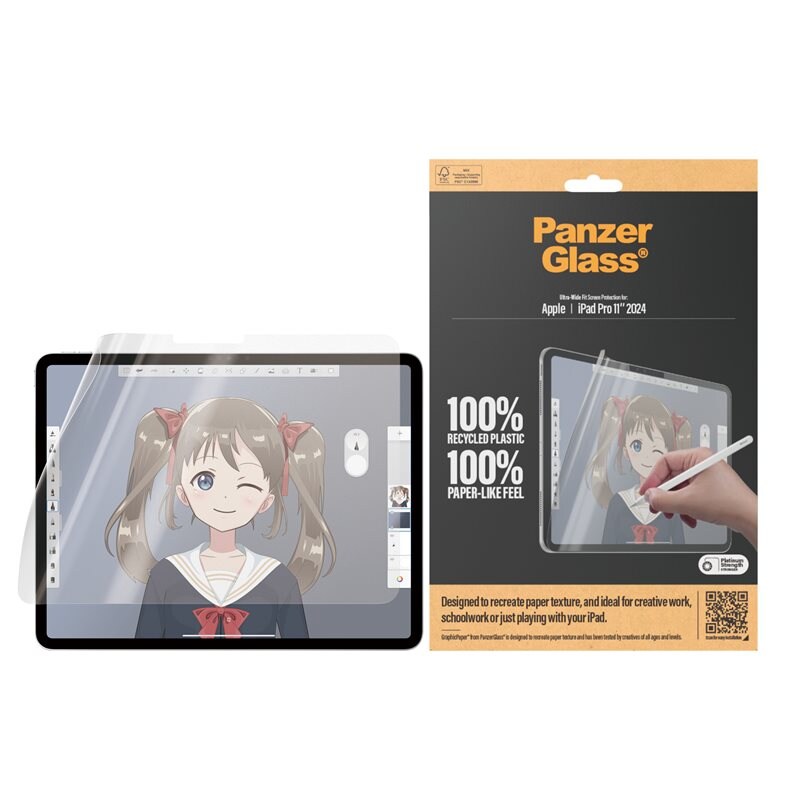 PanzerGlass iPad Pro 11 5th Gen (2024) GraphicPaper Screen Protector