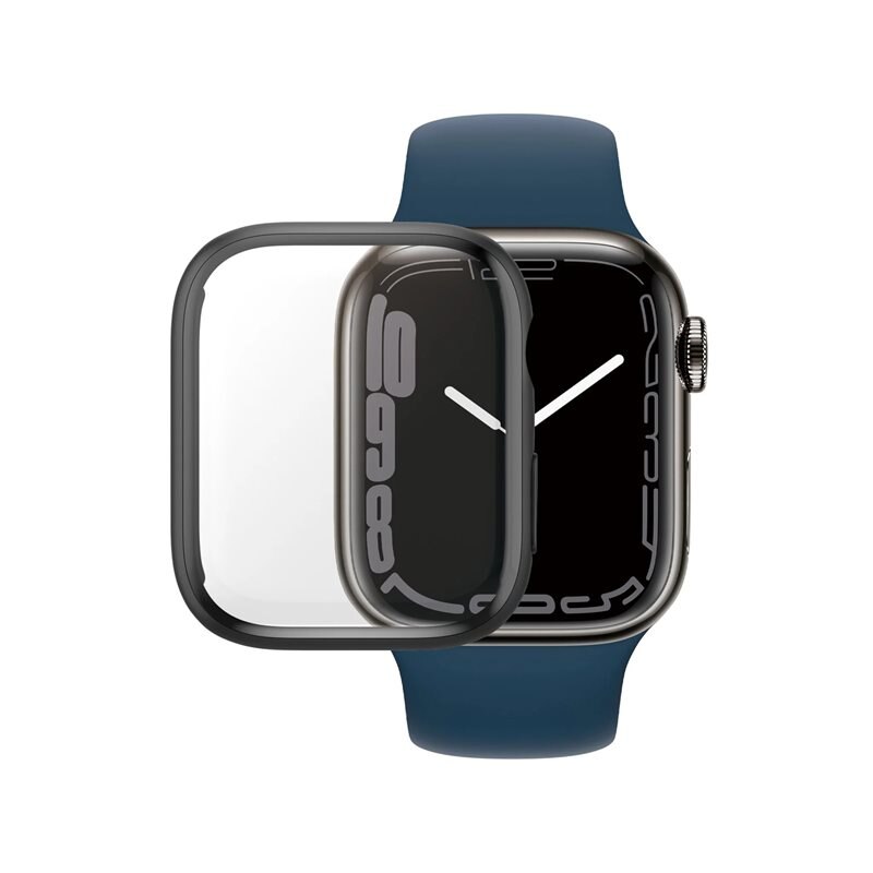 PanzerGlass Apple Watch 45mm Series 8 Full Body Skal Svart - Heltäckande skal - Enkel installation