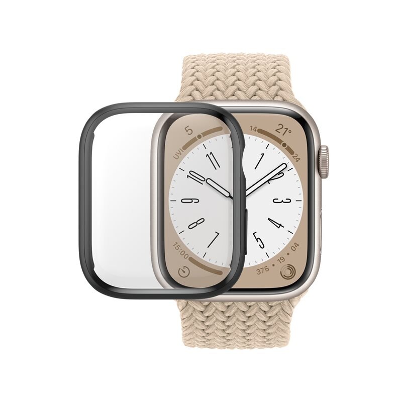 PanzerGlass Apple Watch Series 7 45mm Full Body Case D3O Svart