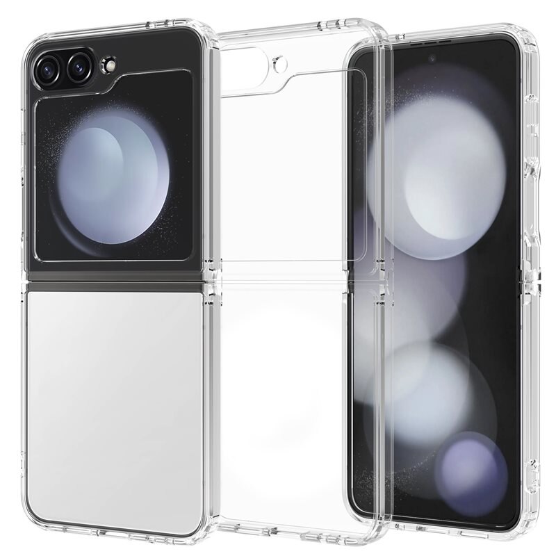 Mobique Hybridskal Samsung Galaxy Z Flip 6 transparent