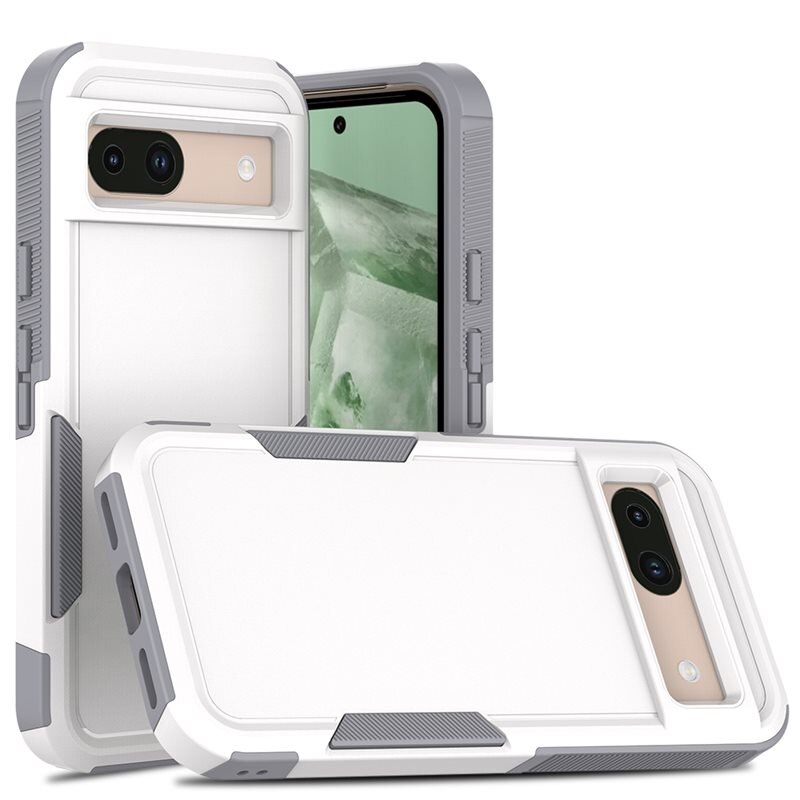 tectTech Off-road Hybridskal Google Pixel 8a vit