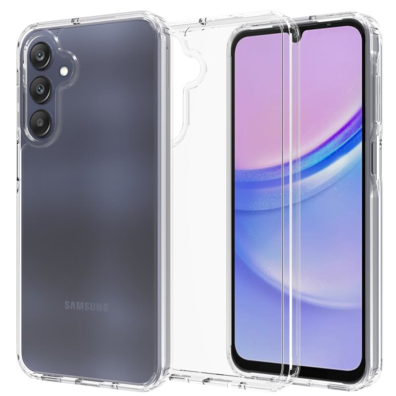 Mobique Hybridskal Samsung Galaxy A26 Genomskinlig - Stöttåligt mobilskal