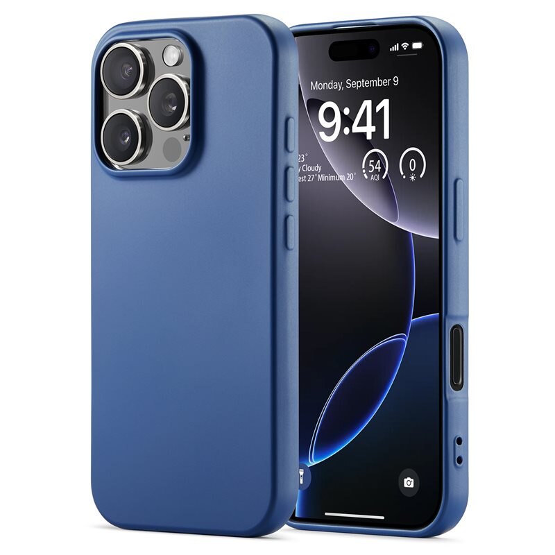 Mobique TPU Skal iPhone 16 Pro Blå