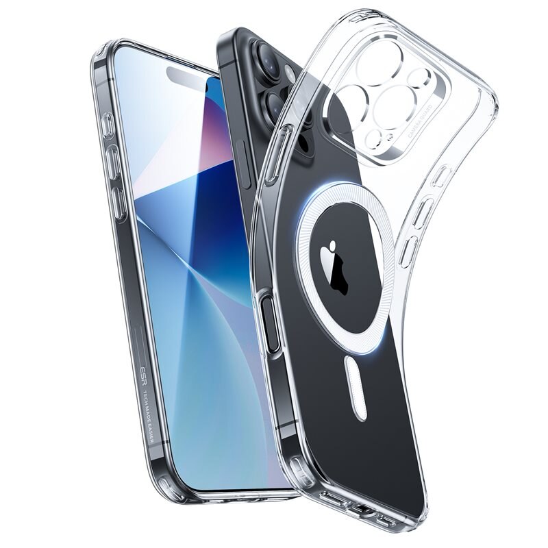 ESR Project Zero Case iPhone 16 Pro Max Clear - Tunt, transparent skal