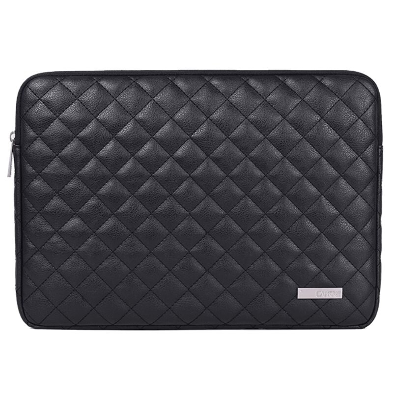 Laptopfodral 13" Quilted svart - Skyddande sleeve i snygg design