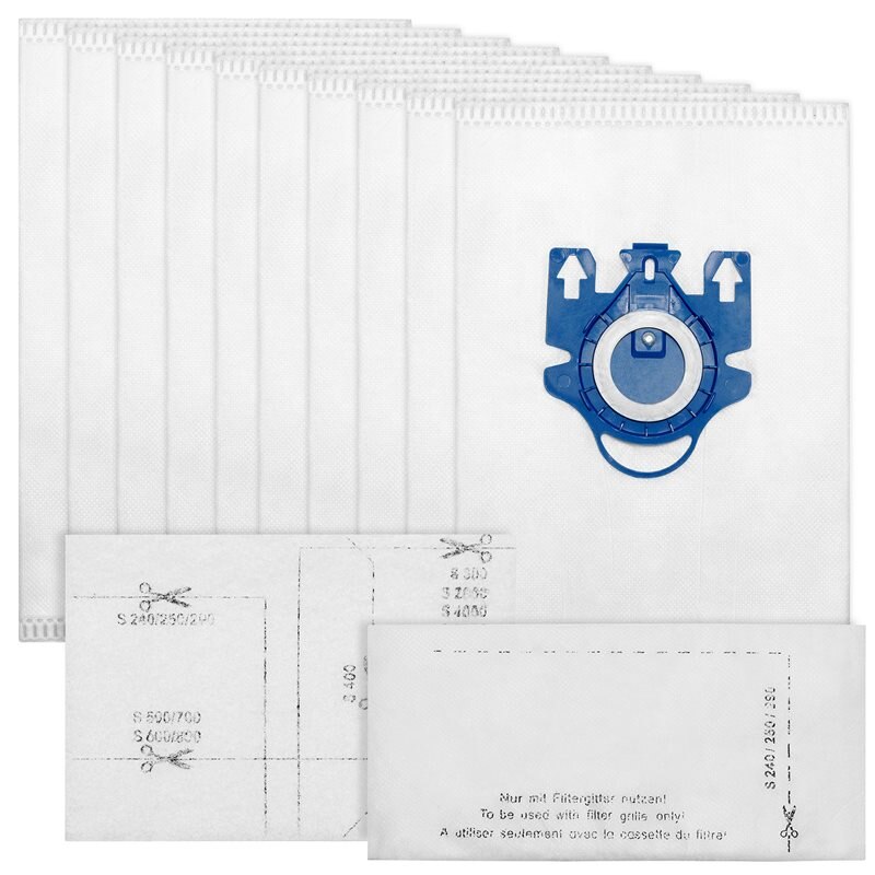 10-pack Dammsugarpåse Miele S600-S658