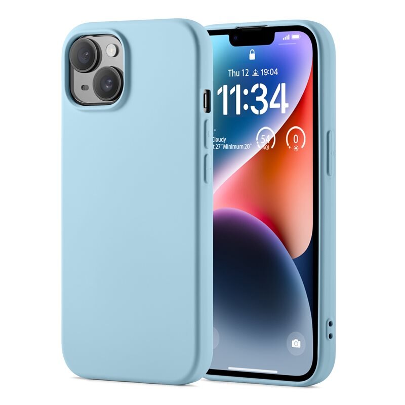 Mobique TPU Skal iPhone 13 Blå