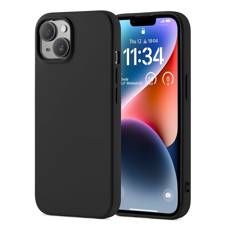 Mobique TPU Skal iPhone 14 Svart