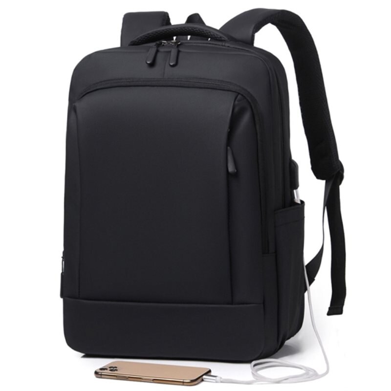 Ryggsäck för laptop upp till 14" i nylon svart