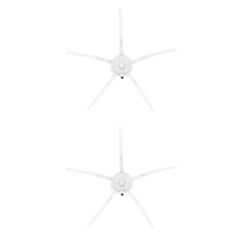 2-pack Sidoborstar - passar till Roborock Q Revo MaxV Vit
