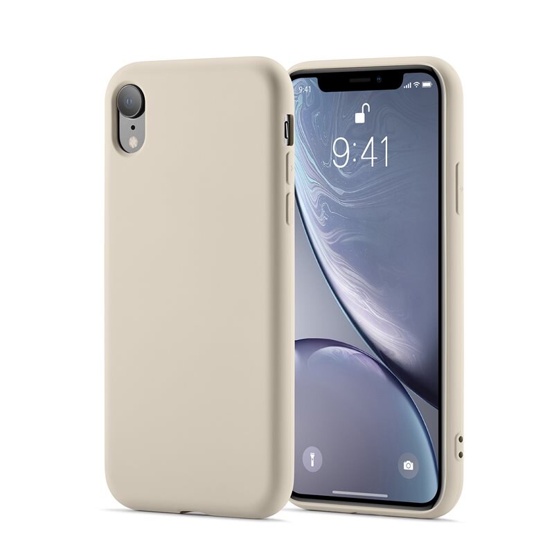 Mobique TPU Skal iPhone Xr Beige