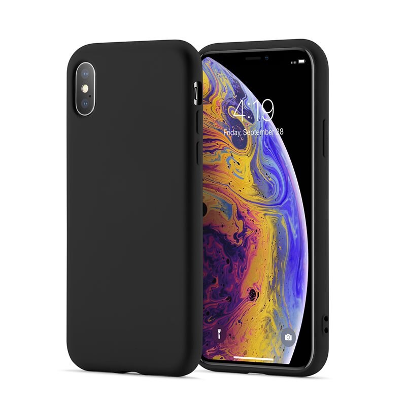 Mobique TPU Skal iPhone X/XS Svart