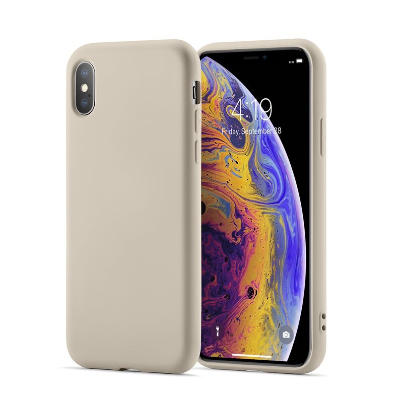 Mobique TPU Skal iPhone X/XS Beige