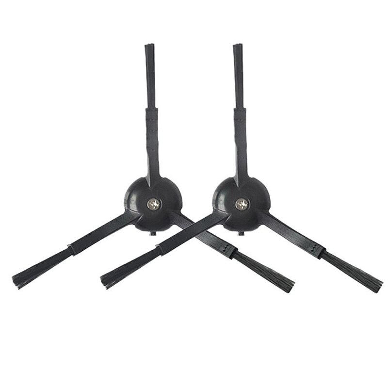 2-pack Sidoborstar vinyl Roborock Q7 Max svart
