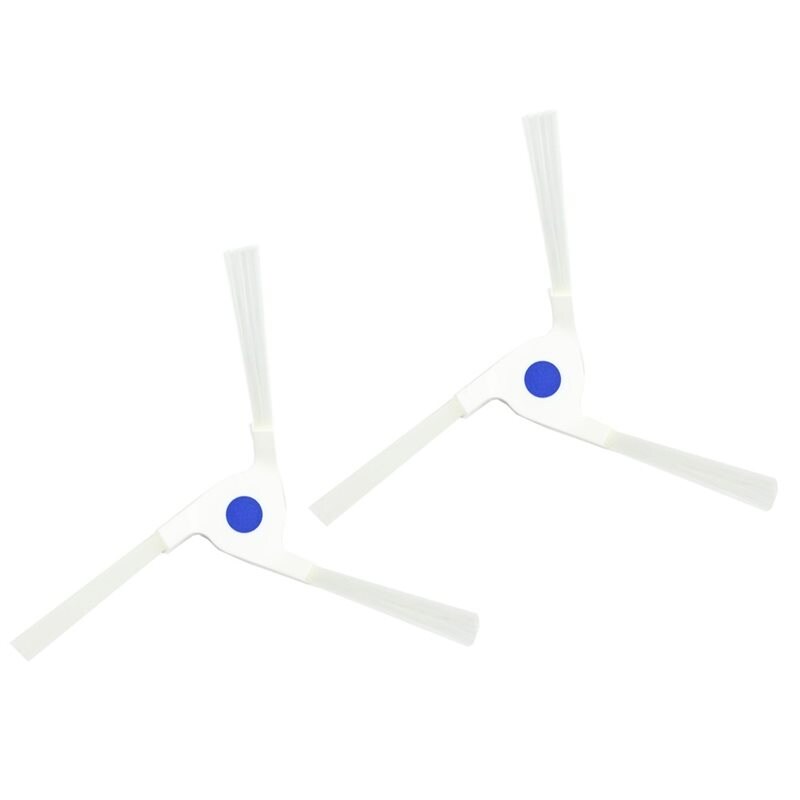 2-pack Sidoborstar - passar till Ecovacs Deebot X2 Pro Vit