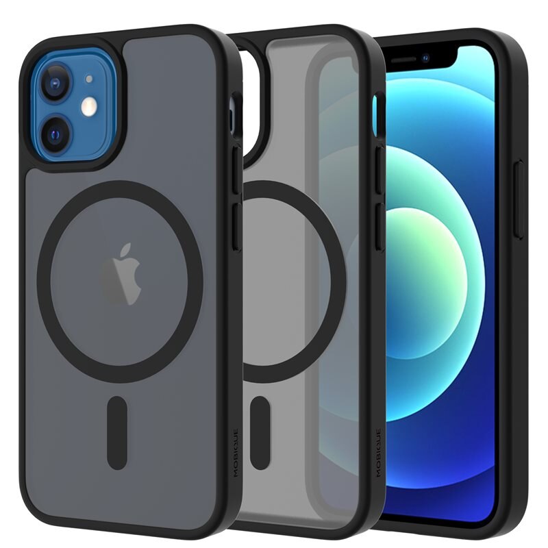 Mobique Magnetic Hybrid Skal iPhone 13 Mini Frosted Black