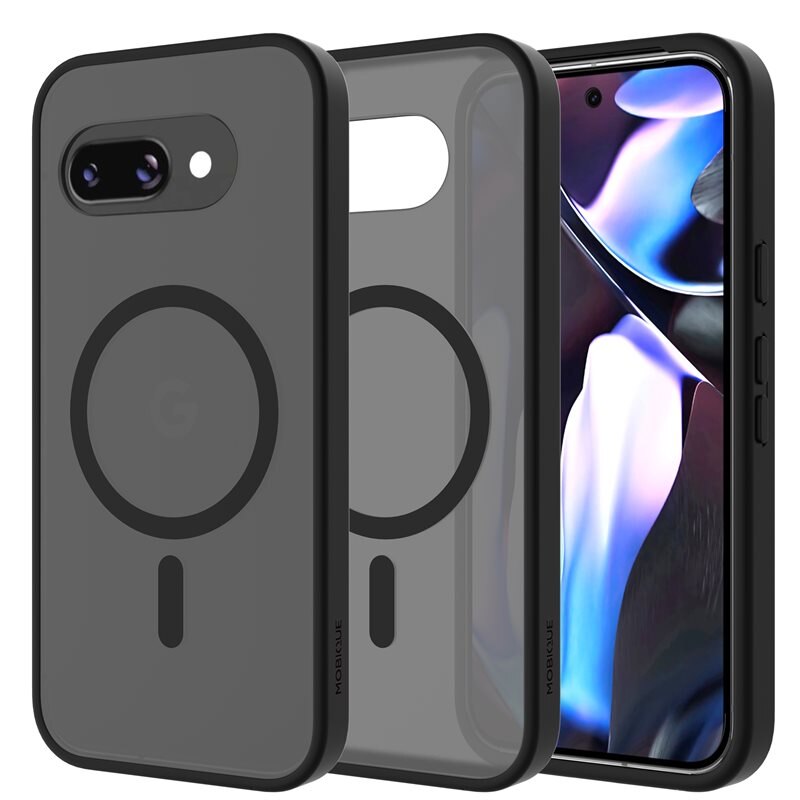 Mobique Magnetic Hybrid Skal Google Pixel 9a Frosted Black