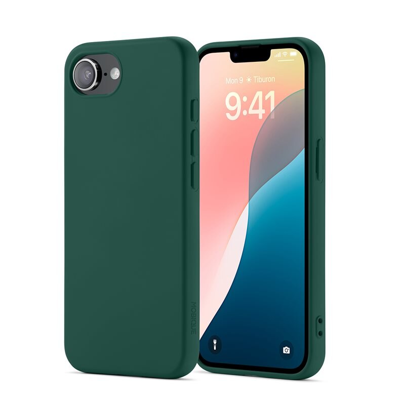 Mobique TPU Skal iPhone 16e Mörkgrön