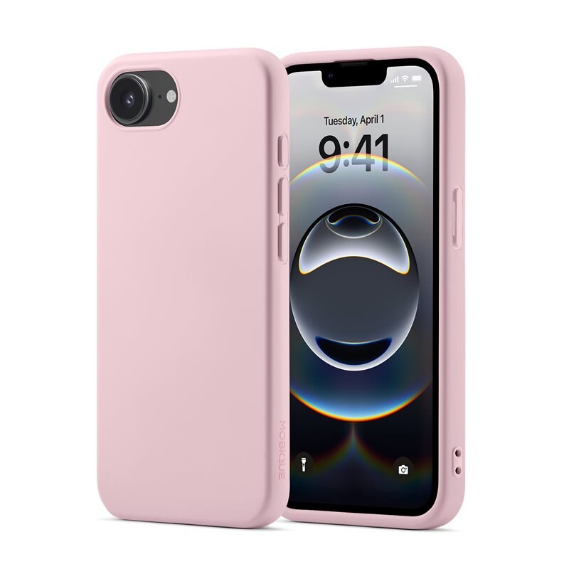 Mobique TPU Skal iPhone 16e Ljusrosa