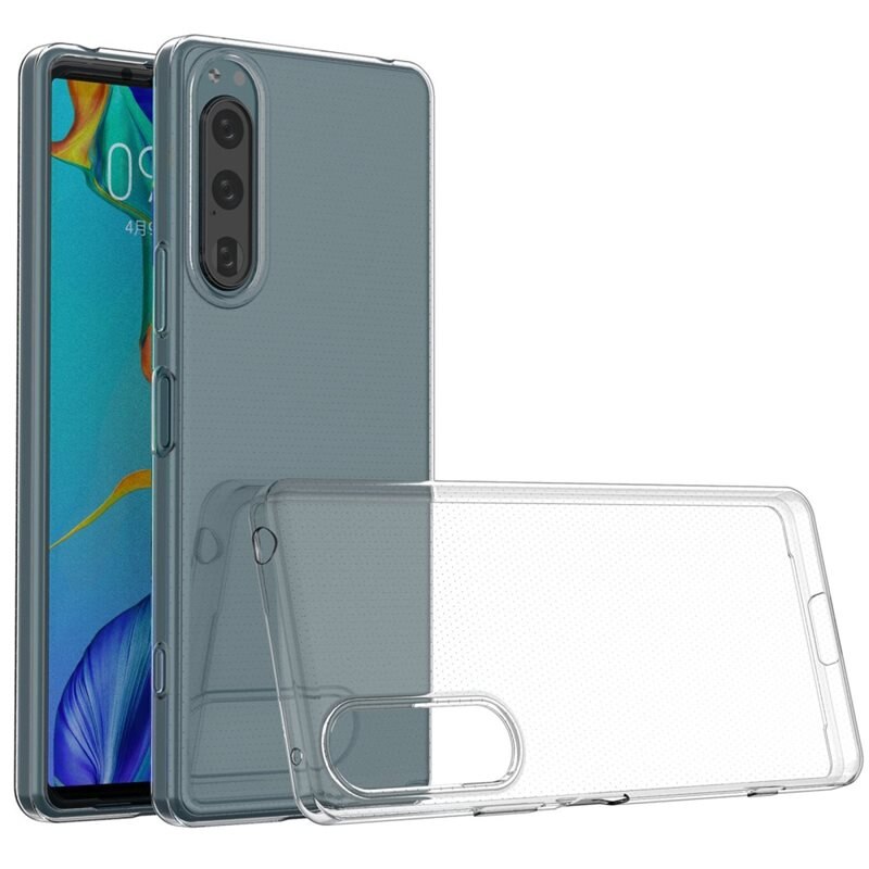 tectTech TPU Skal Sony Xperia 5 IV Genomskinlig - Prisvärt mobilskal av hög kvalitet