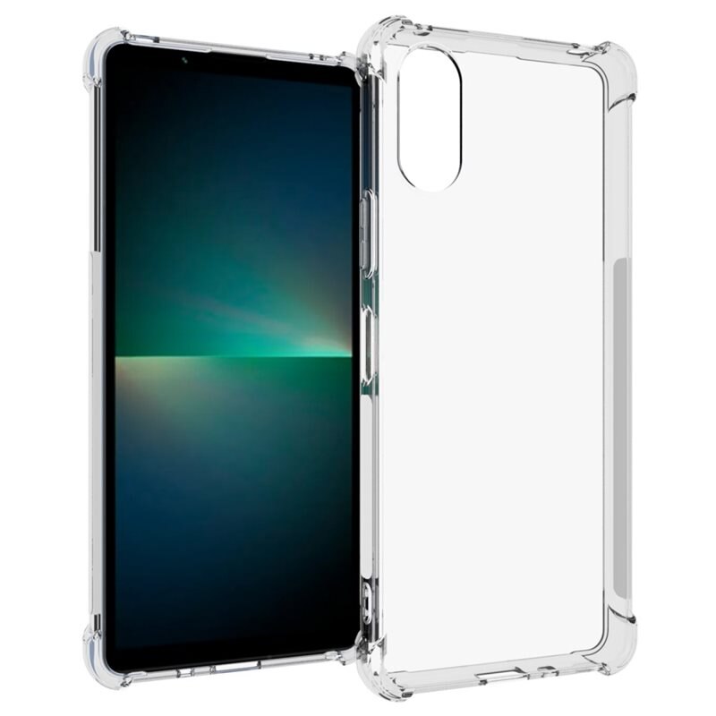tectTech TPU Case Extra Sony Xperia 10 VI Clear - Mobilskal med tåligt kantskydd